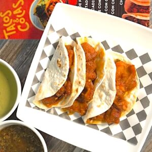 Tacos de Chicharrón Tronador
