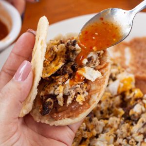 Gorditas de Machacado